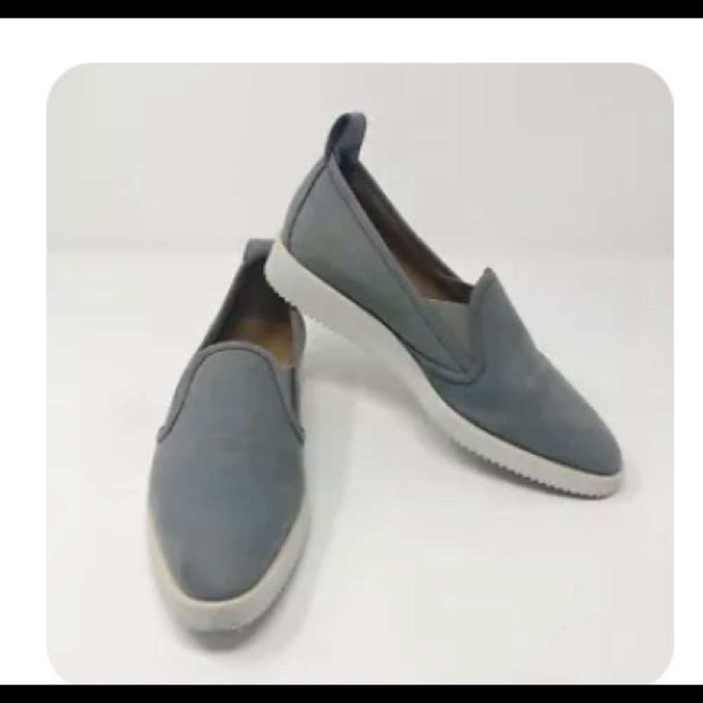 Everlane suede slip on walking shoe